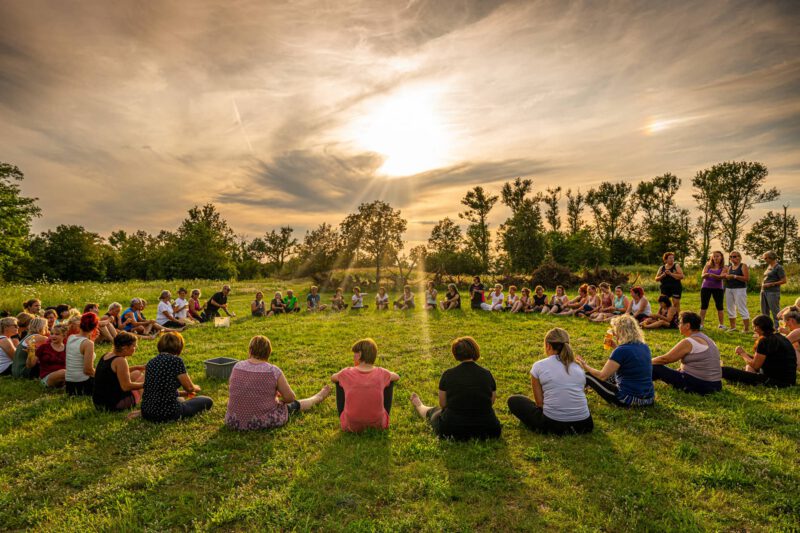 Groeditzer Yoga Sommer Abschluss Kirchmeyer Lichtspiel