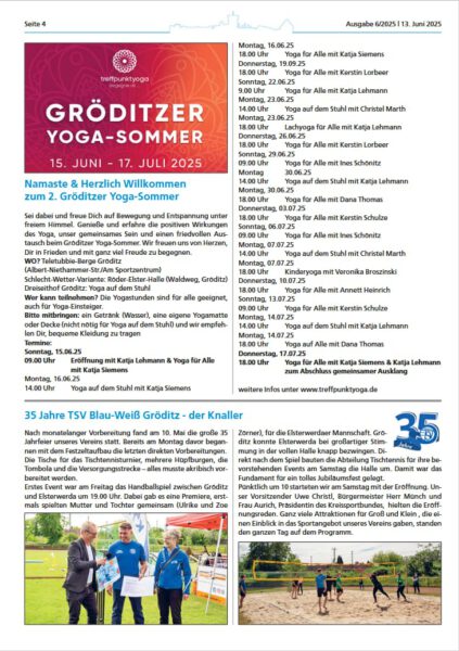Roederjournal Ausgabe 6.2025 13. Juni 2025