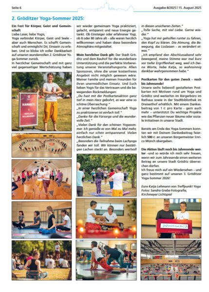 Roederjournal Ausgabe 8.2025 15. August 2025